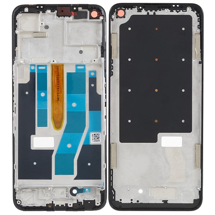 For Realme 9 Pro 5G / Realme 9 5G Middle Plate Frame Repair Part (A-Side) (without Logo)