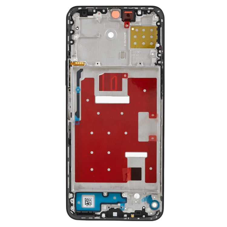 For Honor X8a 4G CRT-LX1 CRT-LX2 CRT-LX3 OEM Middle Plate Frame Phone Spare Part (without Logo) - Midnight Black