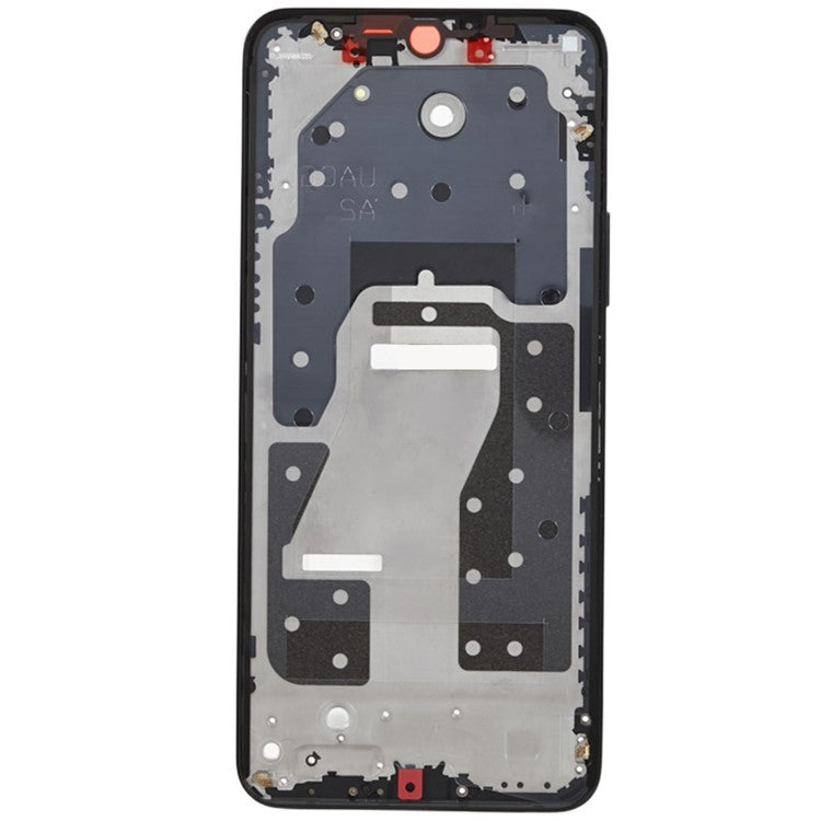 For Honor X8a 4G CRT-LX1 CRT-LX2 CRT-LX3 OEM Middle Plate Frame Phone Spare Part (without Logo) - Midnight Black