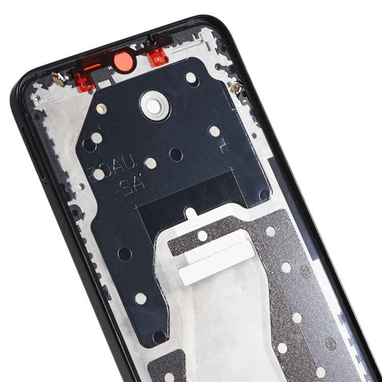 For Honor X8a 4G CRT-LX1 CRT-LX2 CRT-LX3 OEM Middle Plate Frame Phone Spare Part (without Logo) - Midnight Black