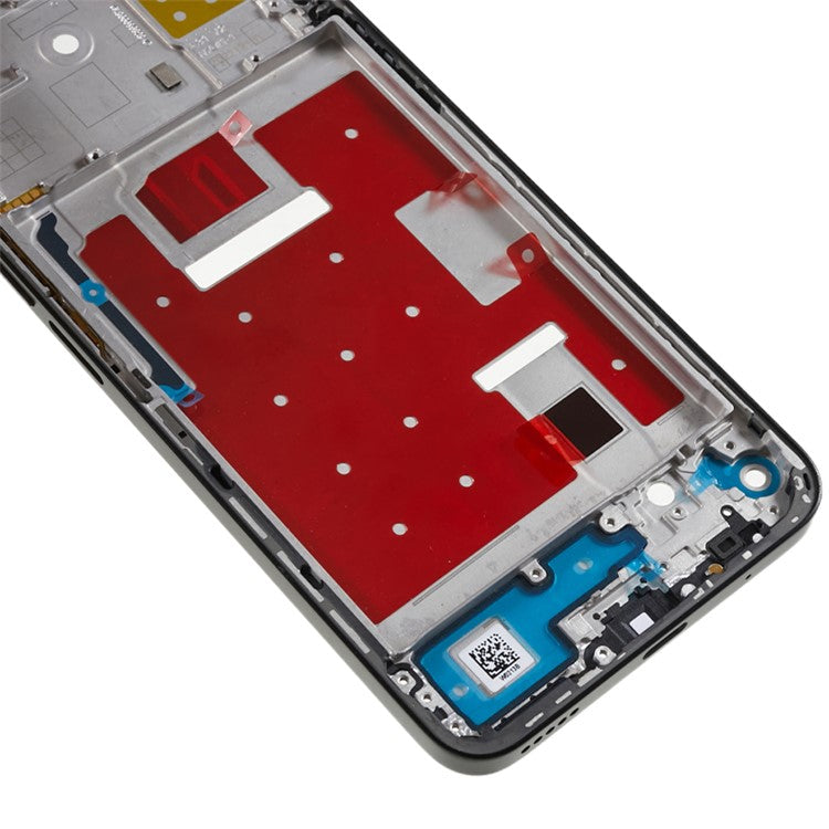 For Honor X8a 4G CRT-LX1 CRT-LX2 CRT-LX3 OEM Middle Plate Frame Phone Spare Part (without Logo) - Midnight Black