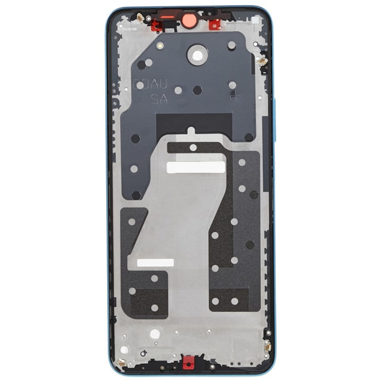 For Honor X8a 4G CRT-LX1 CRT-LX2 CRT-LX3 OEM Middle Plate Frame Phone Spare Part (without Logo) - Cyan Lake