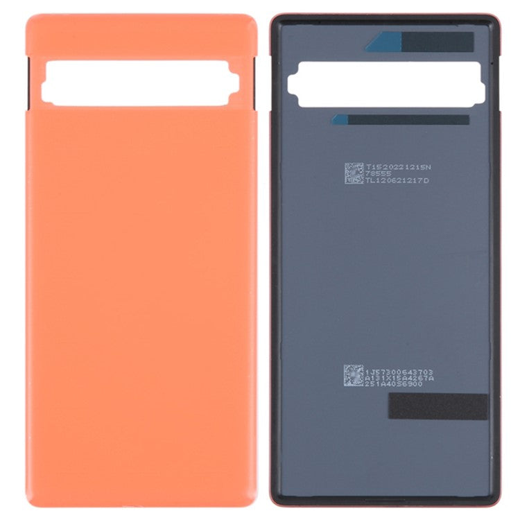 For Google Pixel 7a GWKK3 / GHL1X / G0DZQ / G82U8 OEM Back Battery Housing Cover Replacement Part - Orange