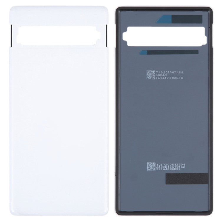 For Google Pixel 7a GWKK3 / GHL1X / G0DZQ / G82U8 OEM Back Battery Housing Cover Replacement Part - White