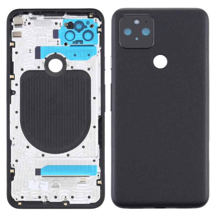 For Google Pixel 5 OEM Battery Door Cover Phone Repair Part - Black