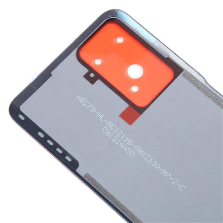 For Realme 9i 4G Back Battery Housing Cover Phone Replacement Part - Black