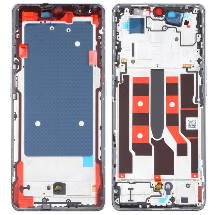 For Oppo A1 Pro 5G Middle Plate Frame Repair Part (A-Side) (without Logo) - Blue