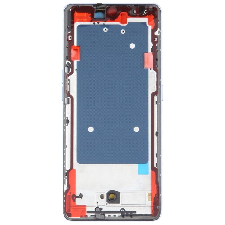 For Oppo A1 Pro 5G Middle Plate Frame Repair Part (A-Side) (without Logo) - Blue
