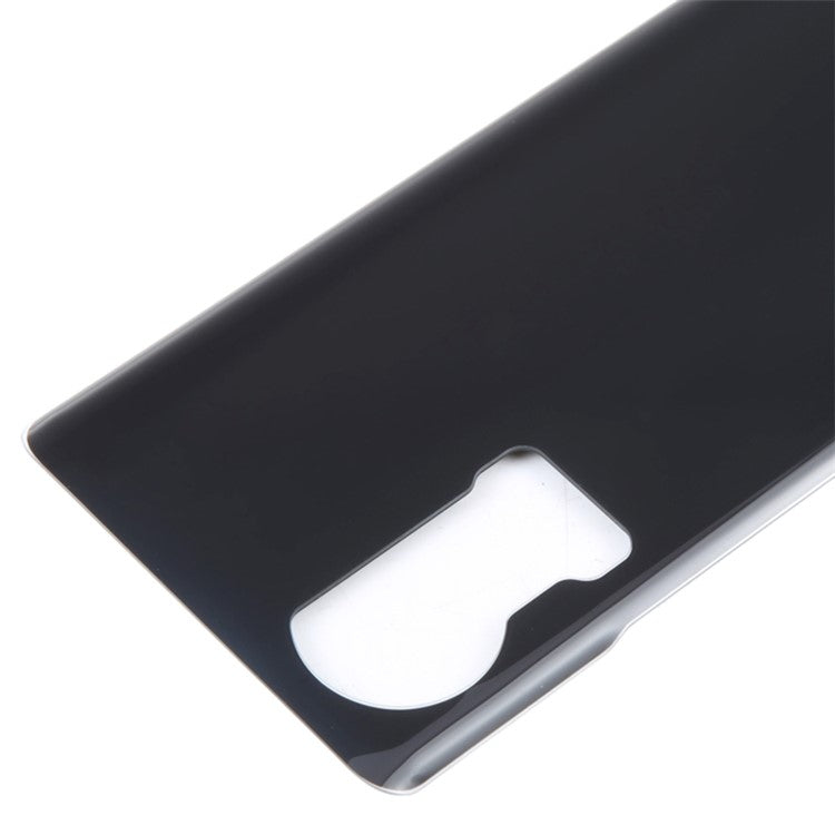 For Honor 80 5G Back Battery Housing Cover Replacement Part (without Logo) - Black