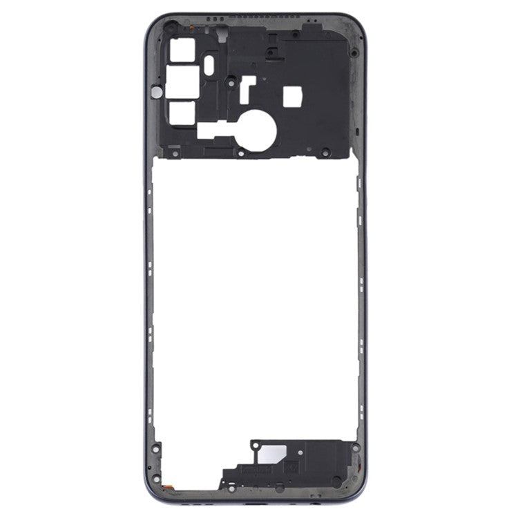 For Oppo A53 (2020) / A53s 4G / A32 (2020) / A33 (2020) OEM Middle Housing Plate Frame Replacement Part (without Logo) - Black