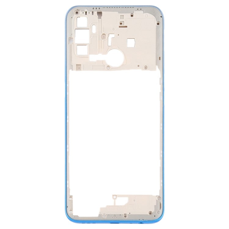 For Oppo A53 (2020) / A53s 4G / A32 (2020) / A33 (2020) OEM Middle Housing Plate Frame Replacement Part (without Logo) - Blue