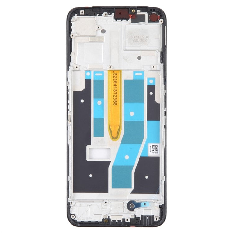 For Realme V25 Cell Phone Middle Plate Frame Repair Part (A-Side) (without Logo)