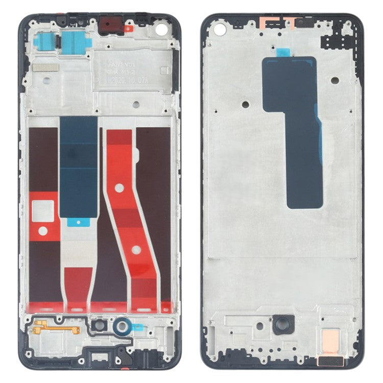 For Oppo A94 4G / Reno5 Lite Cell Phone Middle Plate Frame Repair Part (A-Side) (Without Logo)