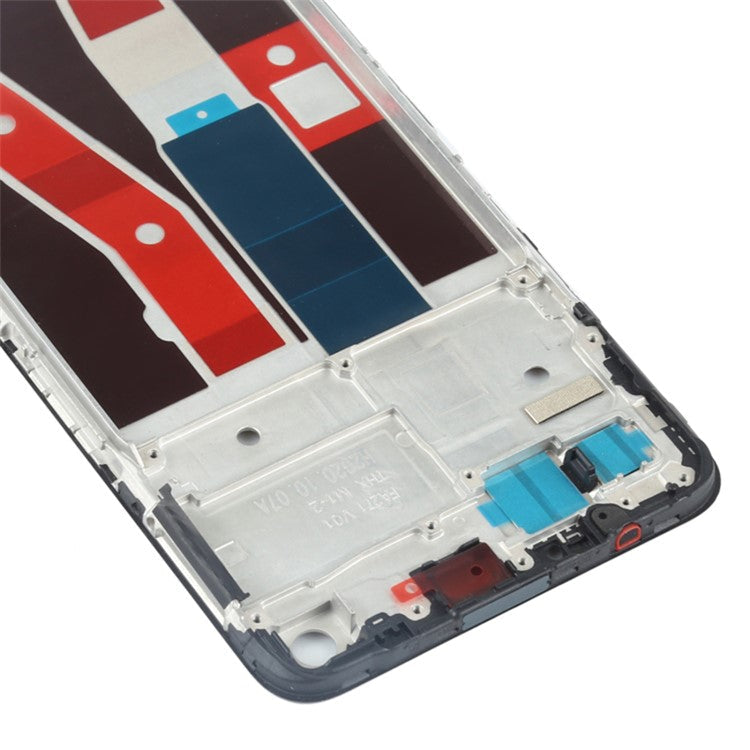 For Oppo A94 4G / Reno5 Lite Cell Phone Middle Plate Frame Repair Part (A-Side) (Without Logo)