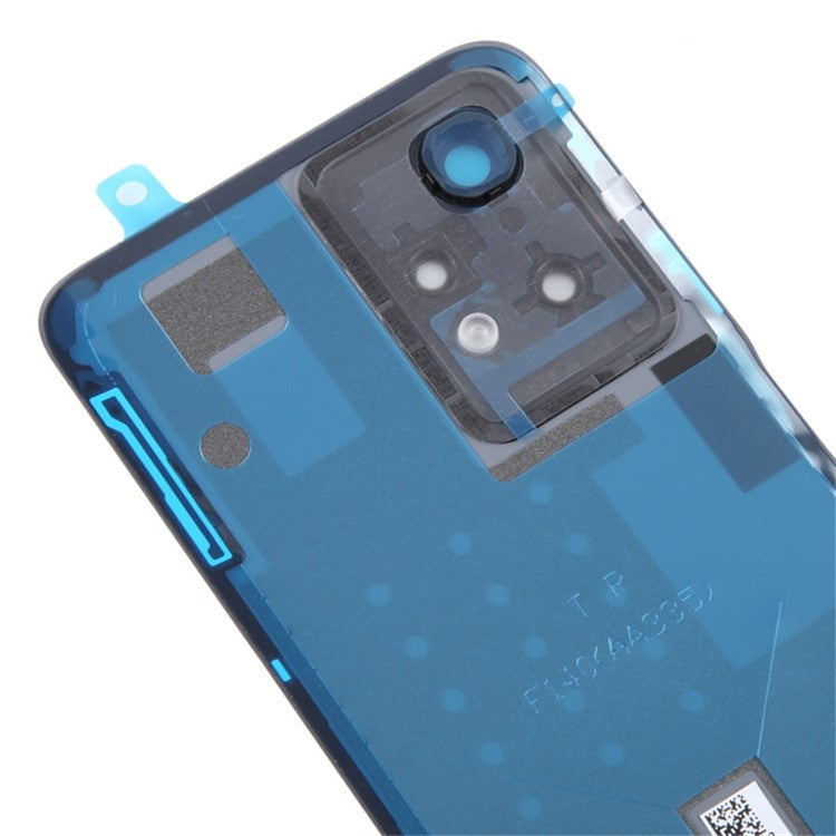 For OnePlus Nord CE 2 Lite 5G OEM Battery Housing with Adhesive Sticker + Camera Lens Cover - Black