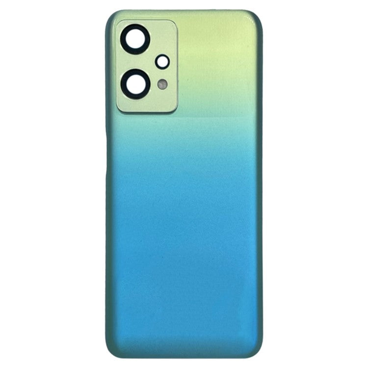 For OnePlus Nord CE 2 Lite 5G OEM Battery Housing with Adhesive Sticker + Camera Lens Cover - Blue