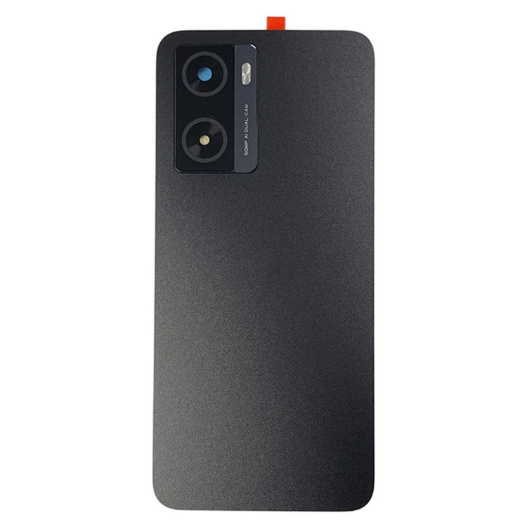 For OnePlus Nord N20 SE 4G CPH2469 OEM Phone Battery Housing with Adhesive Sticker + Camera Lens Cover - Black