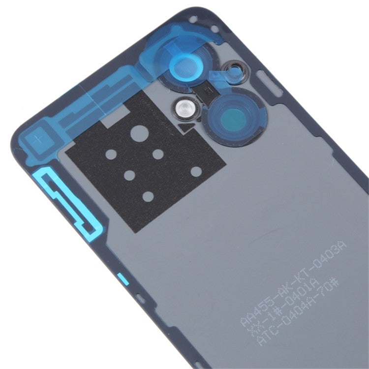 For OnePlus Nord N20 5G GN2200 CPH2459 OEM Battery Housing with Adhesive Sticker + Lens Cover - Blue
