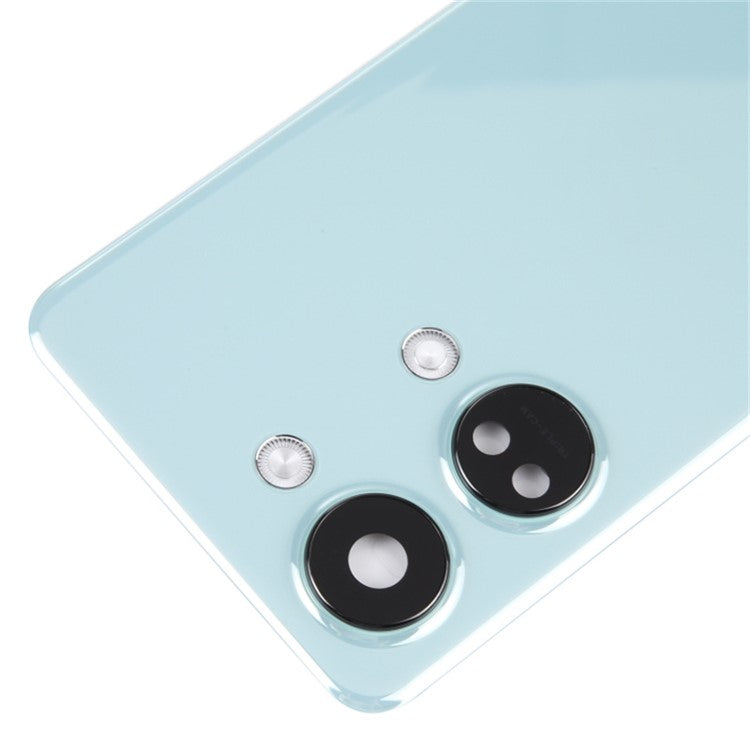 For OnePlus Ace 2V PHP110 OEM Cellphone Battery Housing with Adhesive Sticker + Camera Lens Cover - Green