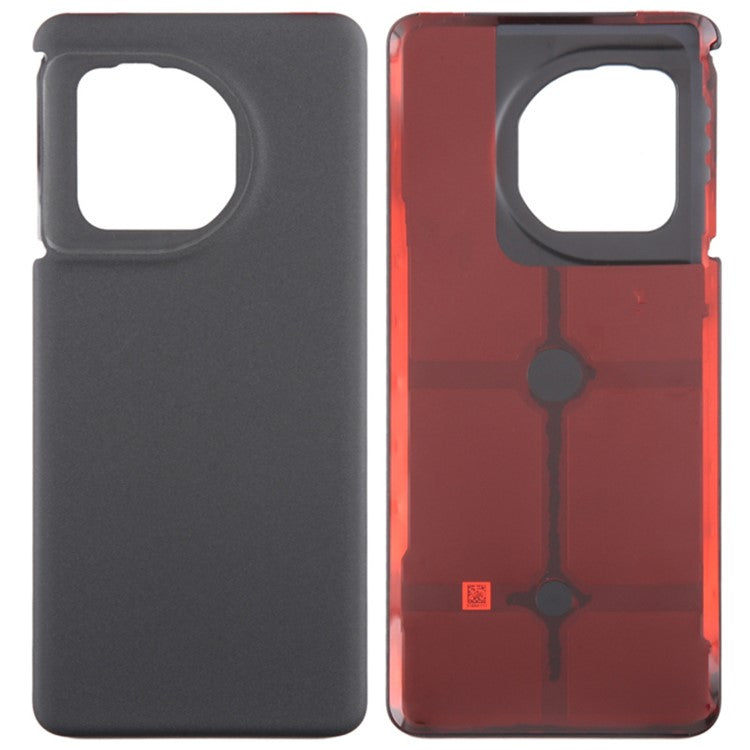 For OnePlus 11 5G PHB110, CPH2449, CPH2447, CPH2451 OEM Battery Housing with Adhesive Sticker - Black