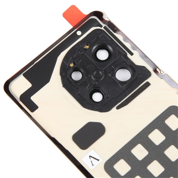 For OnePlus 11 5G PHB110 CPH2449 CPH2447 CPH2451 OEM Battery Housing with Adhesive Sticker + Lens Cover - Gold