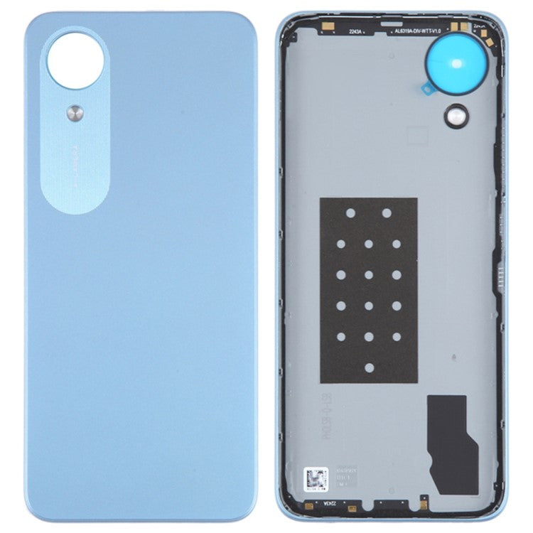 For Oppo A17k 4G Battery Housing Back Cover Replacement Part - Blue