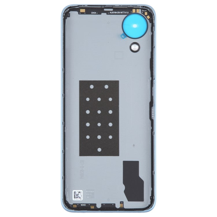 For Oppo A17k 4G Battery Housing Back Cover Replacement Part - Blue