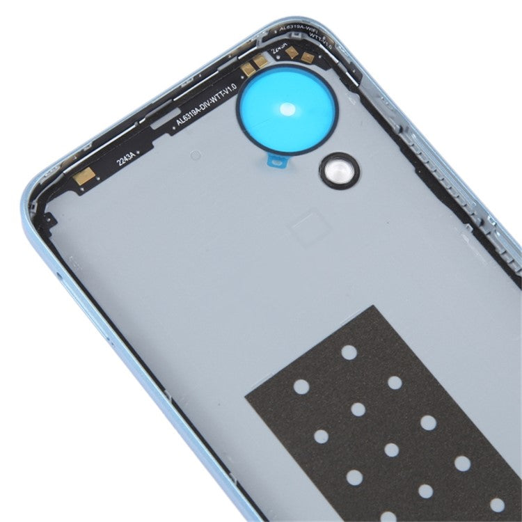 For Oppo A17k 4G Battery Housing Back Cover Replacement Part - Blue