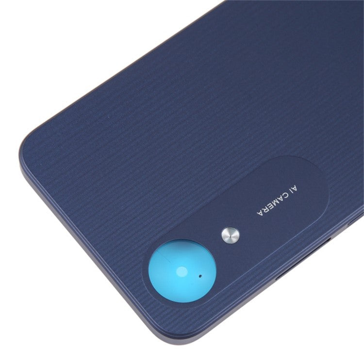 For Oppo A17k 4G Battery Housing Back Cover Replacement Part - Dark Blue