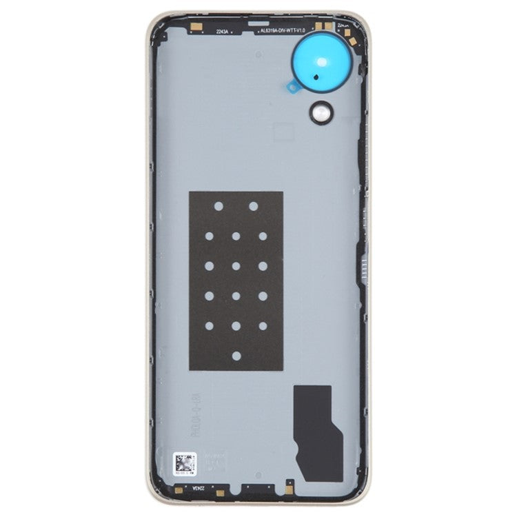 For Oppo A17k 4G Battery Housing Back Cover Replacement Part - Gold