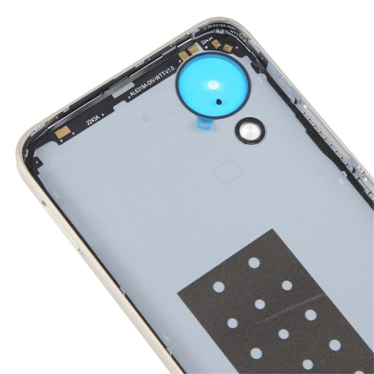 For Oppo A17k 4G Battery Housing Back Cover Replacement Part - Gold