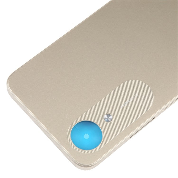 For Oppo A17k 4G Battery Housing Back Cover Replacement Part - Gold