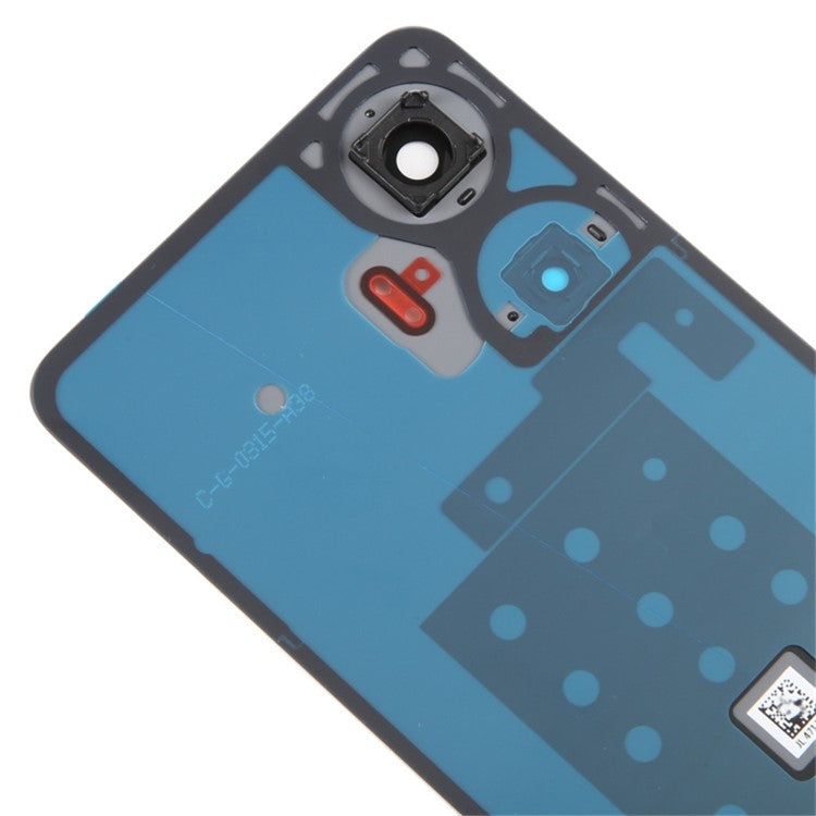 For Realme C55 4G OEM Battery Housing Back Cover with Camera Ring Lens Cover Replacement - Gold