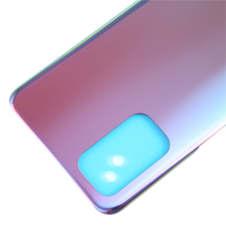 For Oppo A54 5G / A74 5G Battery Housing Back Cover Replacement Part - Gradient Purple