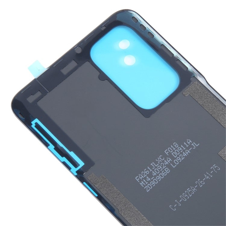 For Oppo A54 5G / A74 5G Battery Housing Back Cover Replacement Part - Silver