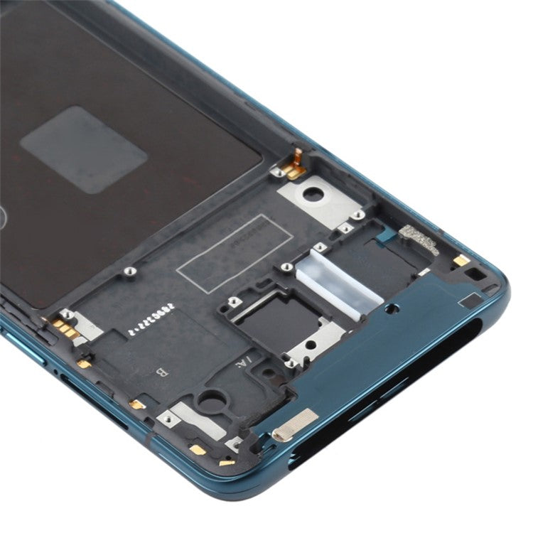 For Oppo Reno / Reno 5G Phone Middle Plate Frame Repair Part (A-Side) (without Logo) - Green