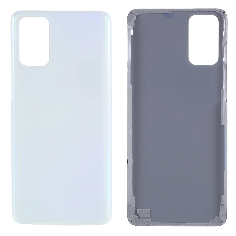 For Samsung Galaxy S20 Plus 4G G985 Battery Housing Cover with Adhesive Sticker Repair Parts (without Logo) - White