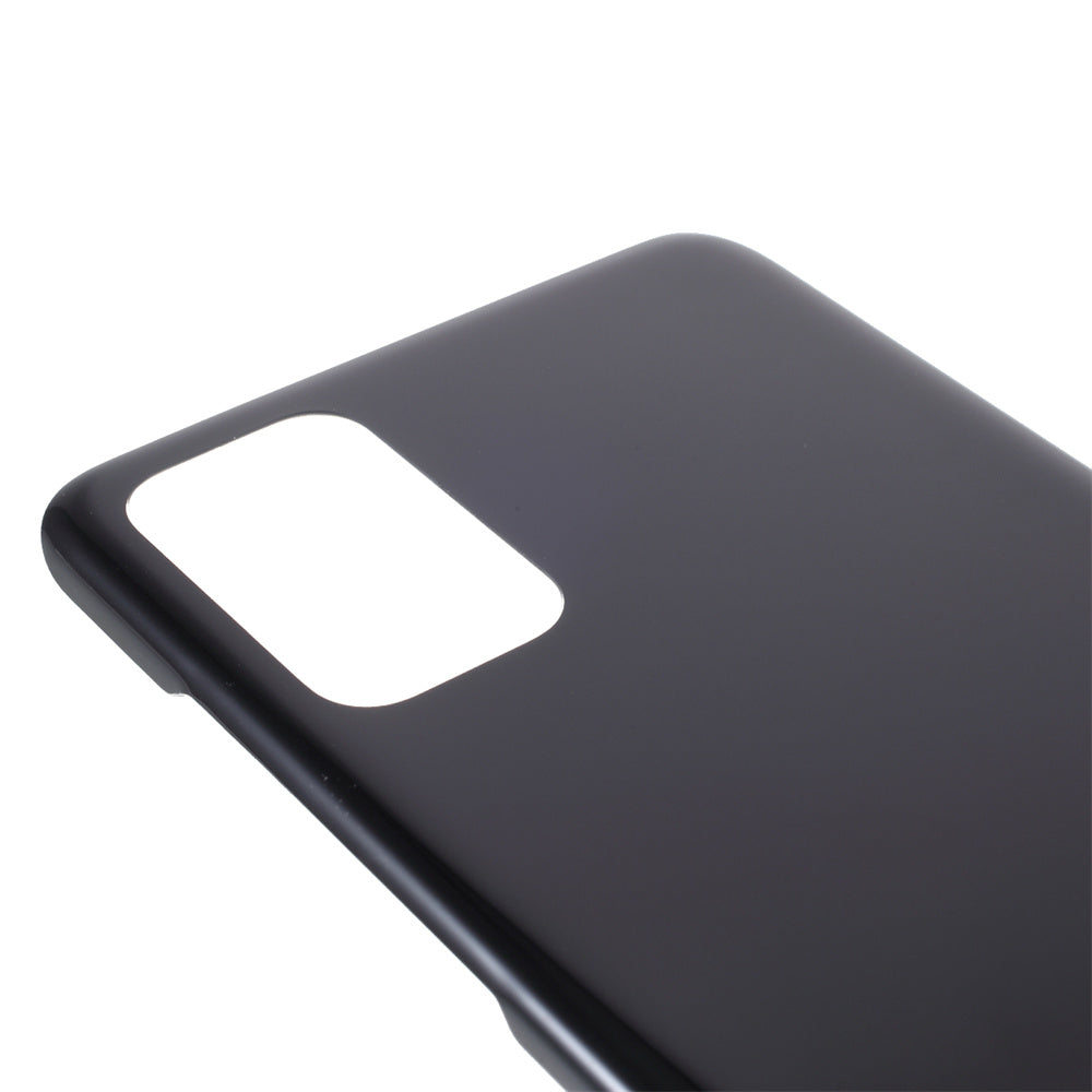 For Samsung Galaxy S20 Plus 4G G985 Battery Housing Cover with Adhesive Sticker Repair Parts (without Logo) - Black
