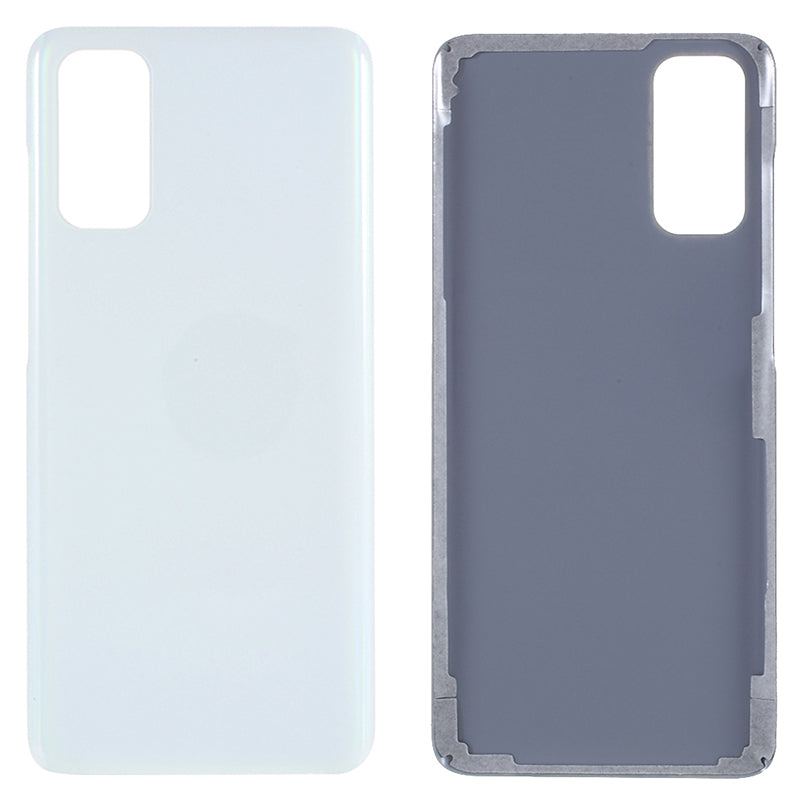 For Samsung Galaxy S20 4G G980 / S20 5G G981 Battery Housing Cover with Adhesive Sticker (without Logo) - White