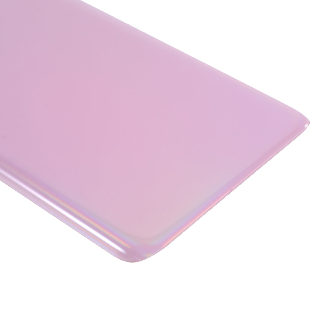 For Samsung Galaxy S20 4G G980 / S20 5G G981 Battery Housing Cover with Adhesive Sticker (without Logo) - Pink