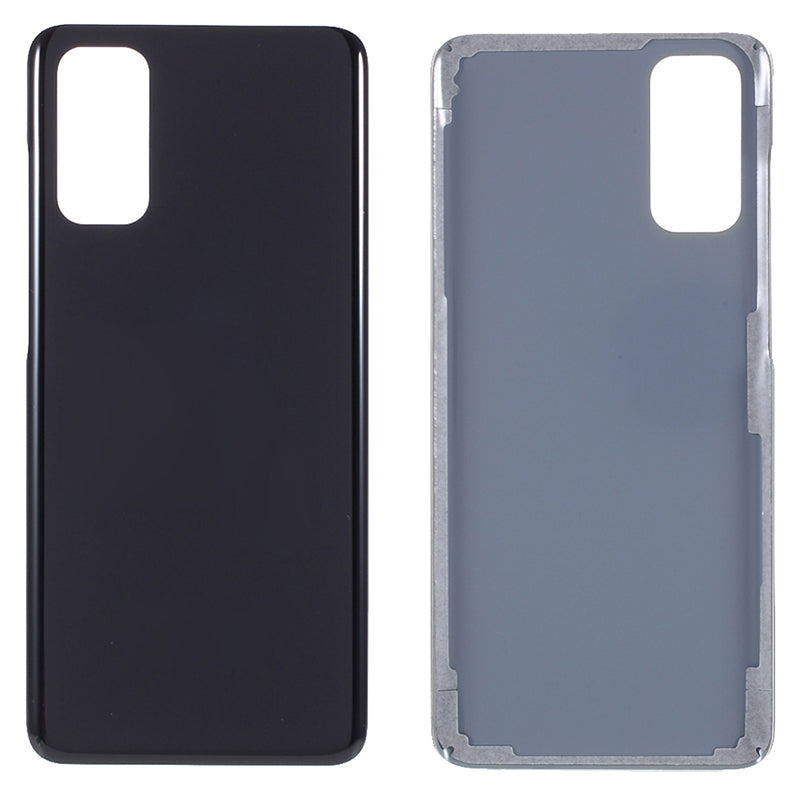 For Samsung Galaxy S20 4G G980 / S20 5G G981 Battery Housing Cover with Adhesive Sticker (without Logo) - Black