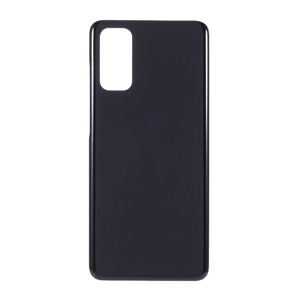 For Samsung Galaxy S20 4G G980 / S20 5G G981 Battery Housing Cover with Adhesive Sticker (without Logo) - Black