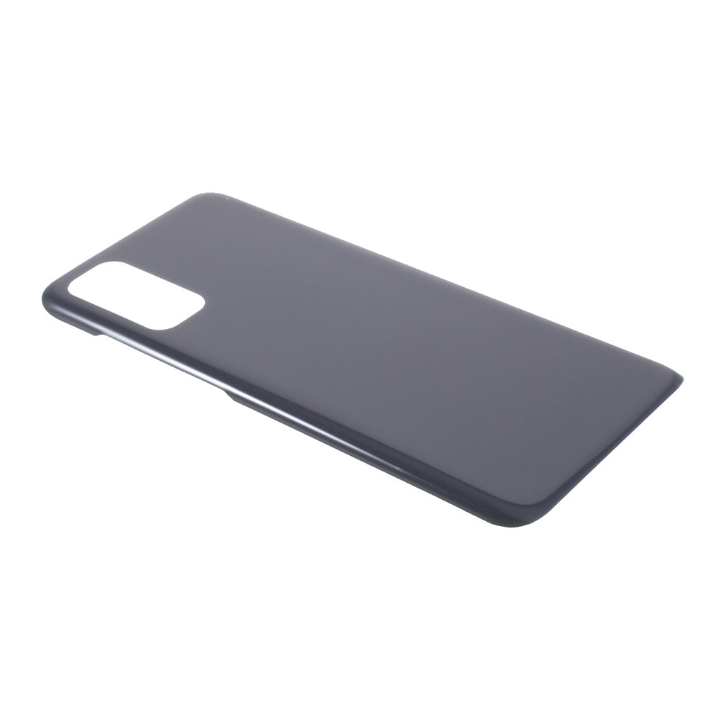 For Samsung Galaxy S20 4G G980 / S20 5G G981 Battery Housing Cover with Adhesive Sticker (without Logo) - Grey