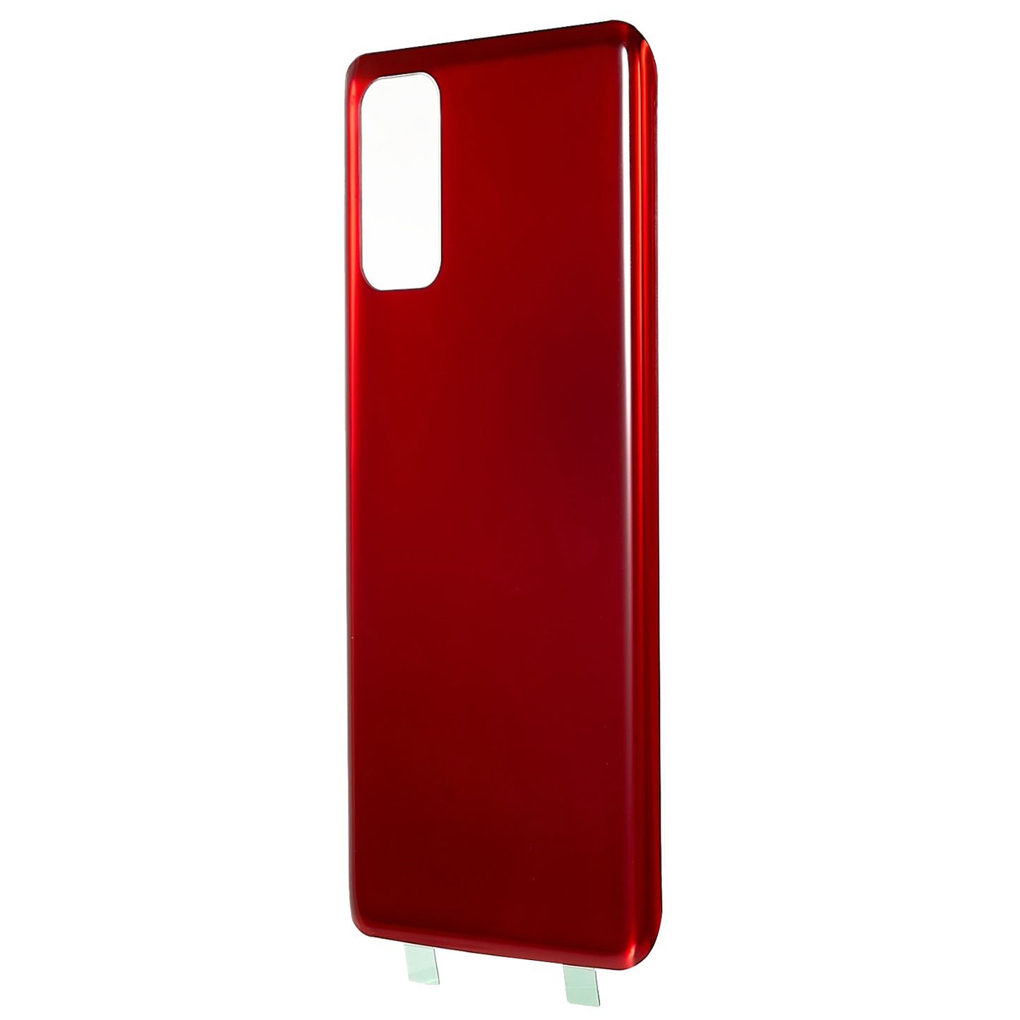 For Samsung Galaxy S20 4G G980 / S20 5G G981 Battery Housing Cover with Adhesive Sticker (without Logo) - Red
