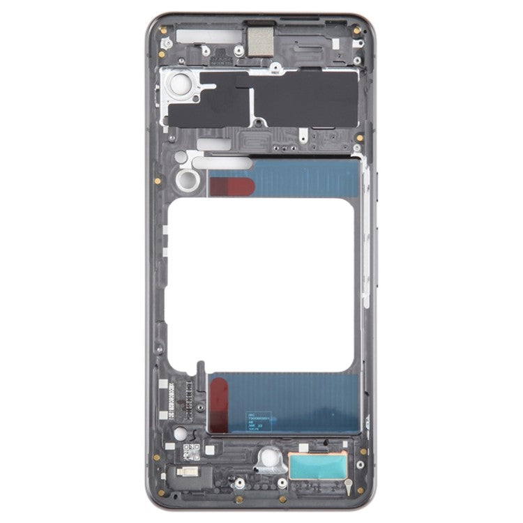 For Google Pixel 8 Pro GC3VE G1MNW OEM Middle Plate Frame Spare Part (without Logo) - Black