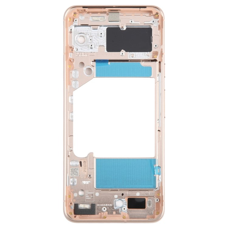 For Google Pixel 8 GKWS6 G9BQD OEM Middle Plate Frame Spare Part (without Logo) - Gold