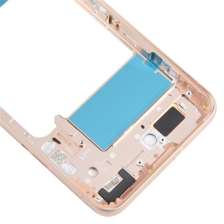 For Google Pixel 8 GKWS6 G9BQD OEM Middle Plate Frame Spare Part (without Logo) - Gold