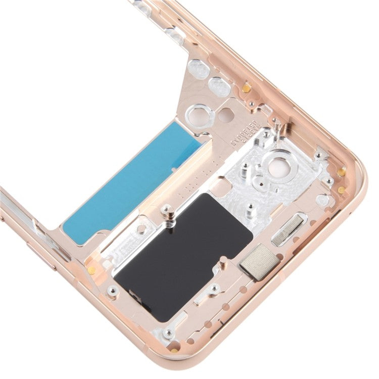 For Google Pixel 8 GKWS6 G9BQD OEM Middle Plate Frame Spare Part (without Logo) - Gold