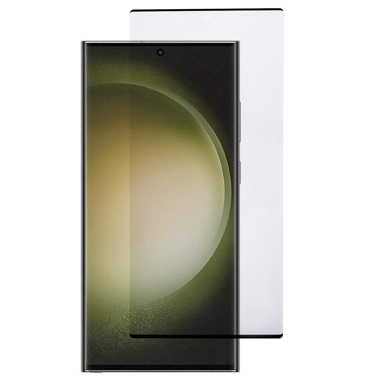 For Samsung Galaxy S24 Ultra Screen Protector Tempered Glass Side Glue Silk Printing Film