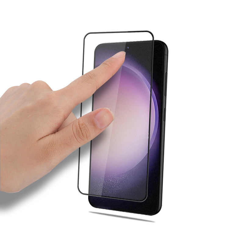 MOCOLO For Samsung Galaxy S24 Full Screen Protector Full Glue Tempered Glass Film - Black